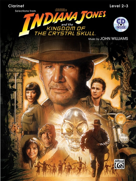 Indiana Jones & The Kingdom Clarinet Book/CD