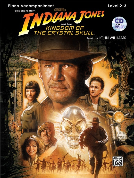 Indiana Jones & The Kingdom Piano Book/CD