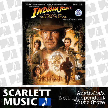 Indiana Jones & The Kingdom Violin Book/CD — view 2