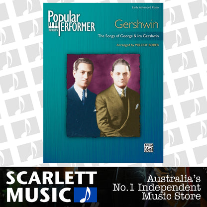 Popular Performer Gershwin Early Adv Piano — view 2