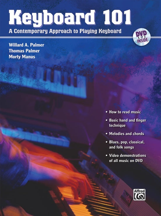 Keyboard 101 Book/DVD