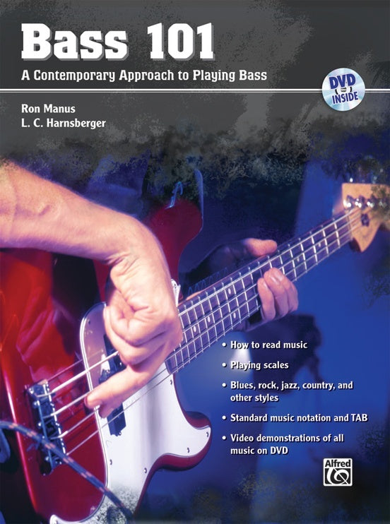 Bass 101 Book and DVD