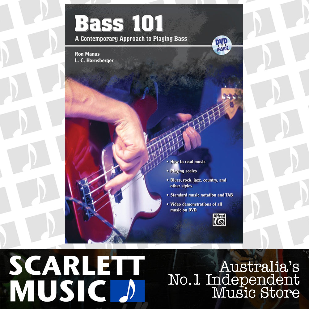 Bass 101 Book and DVD — view 2