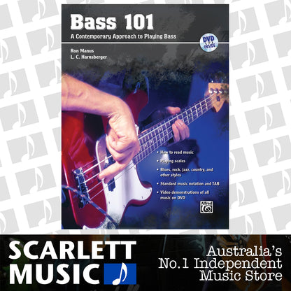 Bass 101 Book and DVD — view 2
