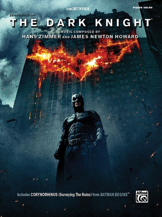 Dark Knight Selections Piano Solos