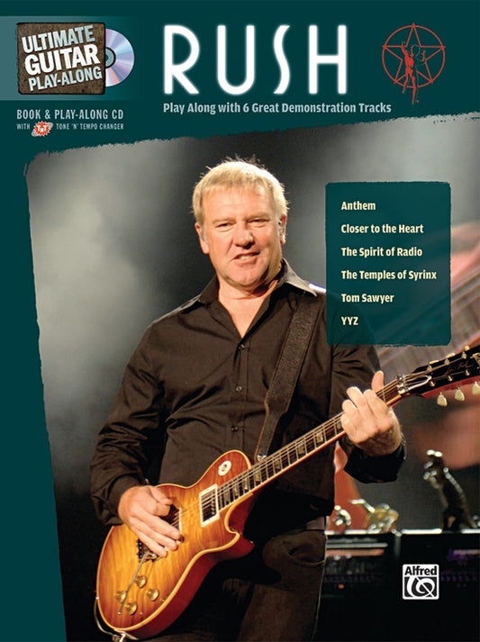 Ultimate Guitar Playalong Rush Book and CD