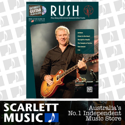 Ultimate Guitar Playalong Rush Book and CD — view 2