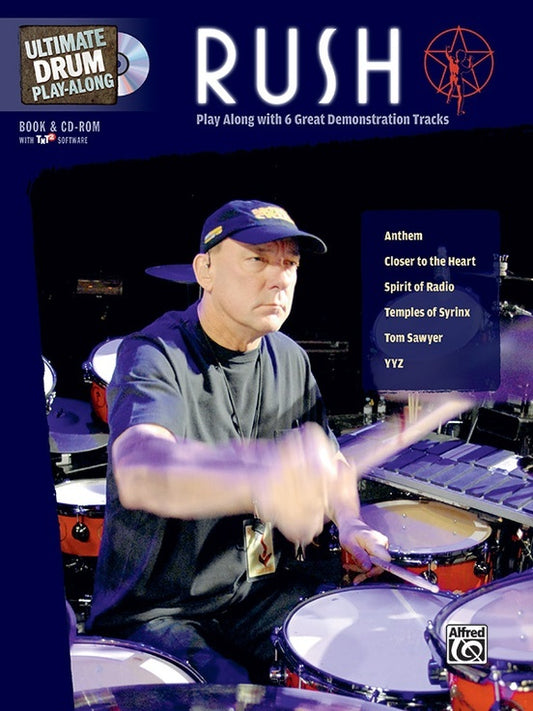 Ultimate Drum Playalong Rush Book/CD