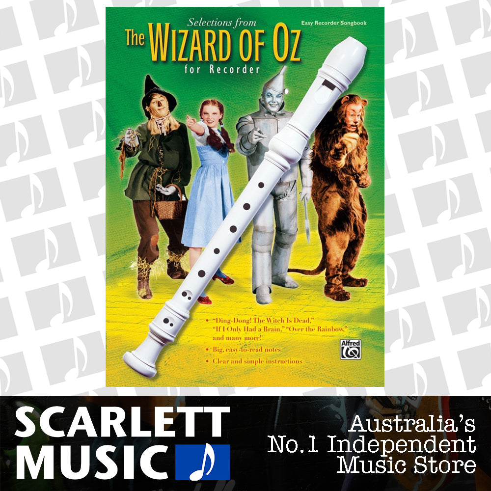 Wizard of Oz Selections Book & Recorder Pack — view 2