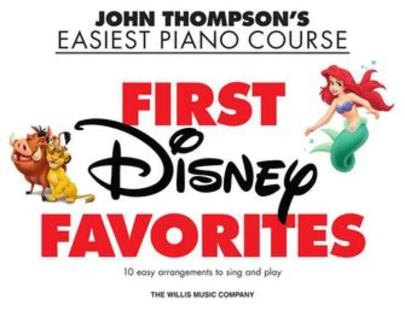 Easiest Piano Course: First Disney Favorites by Willis Music