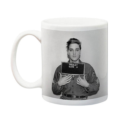 Elvis Presley Enlistment Mug — view 2