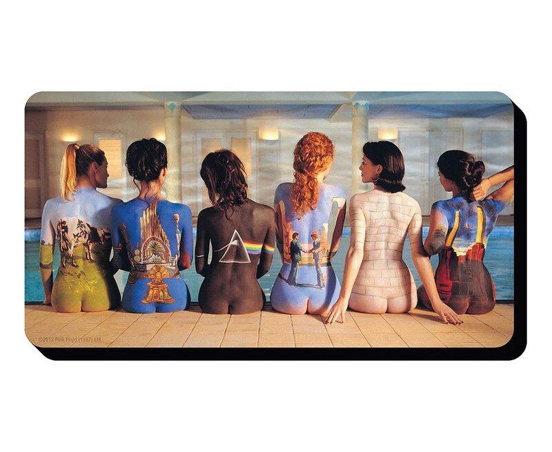 Pink Floyd Back Art Chunky Magnet 4.25" x 2.25" Officially Licensed