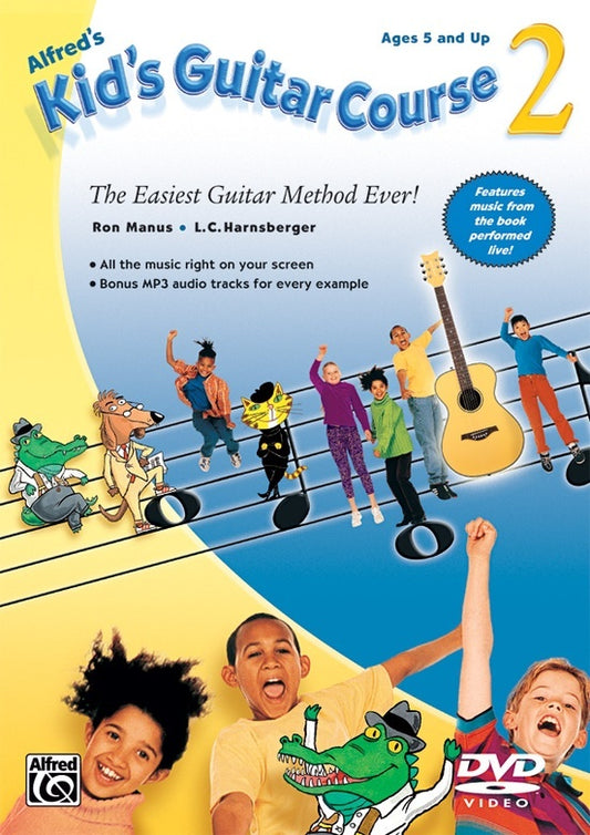 Alfred's Kids Guitar Course 2 DVD
