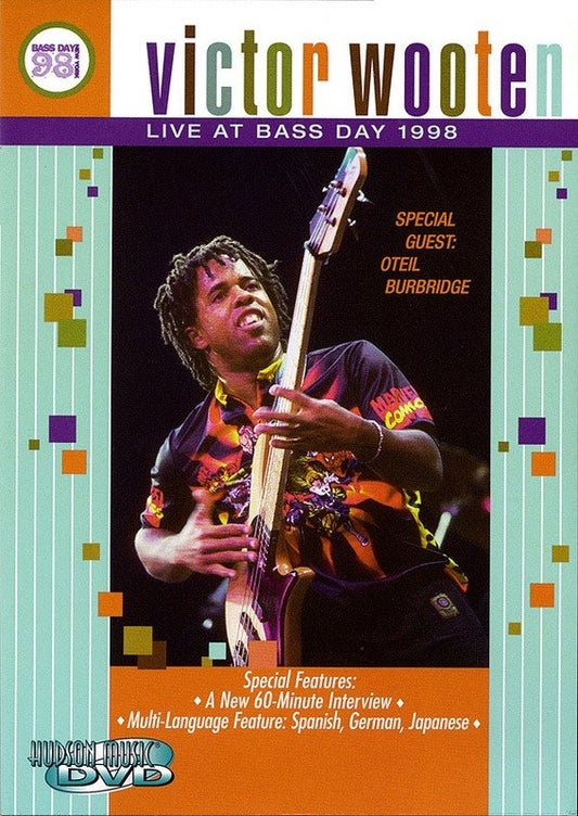 Victor Wooten: Live at Bass Day '98 — Bass Guitar DVD (Hudson Music)