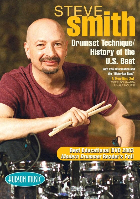 Steve Smith: Drumset Technique — 2 DVD Set (Hudson Music)
