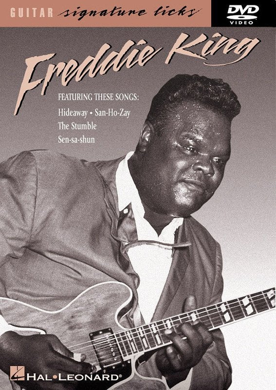 Freddie King Guitar — Signature Licks DVD (Hal Leonard)