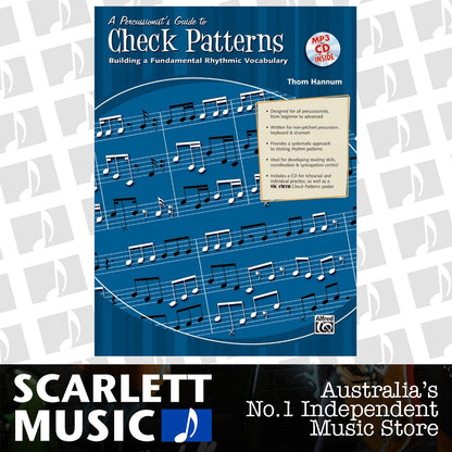 Percussionists Guide To Check Patterns Book/Mp3CD — view 2