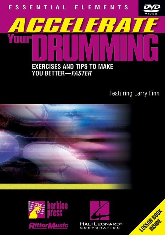 Accelerate Your Drumming Playing — DVD (Berklee Press / Hal Leonard)