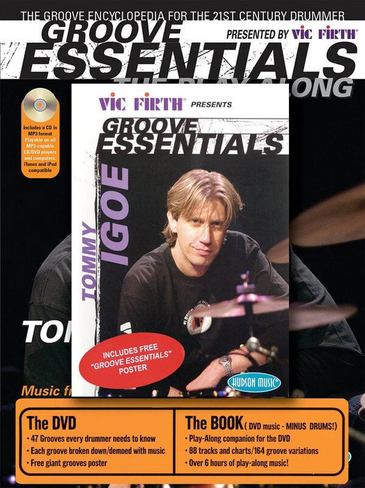 Groove Essentials — Drums, Book/DVD/Online Audio Pack (Hudson Music)