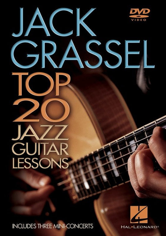 Top 20 Jazz Guitar Lessons — DVD (Hal Leonard)