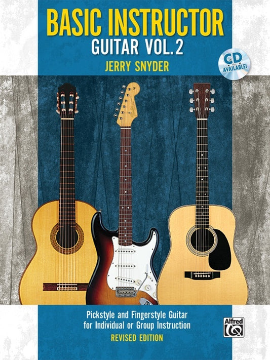 Basic Instructor Guitar 2nd Edition Book with 2 CDs