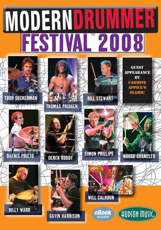 Modern Drummer Festival 2008 — 4 DVD Set (Hudson Music)
