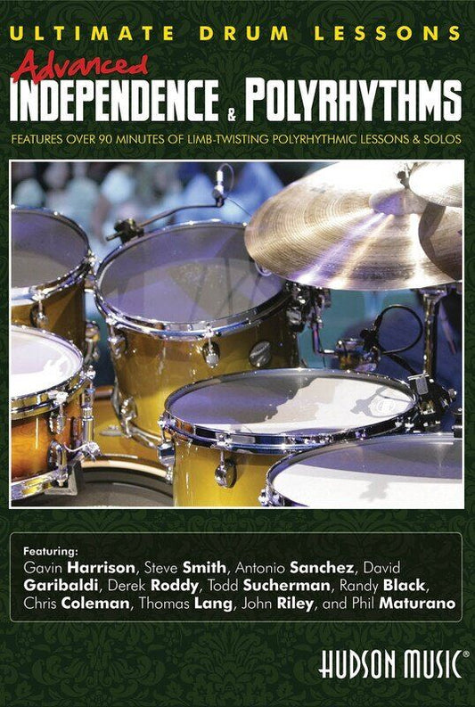 Advanced Independence and Polyrhythms DVD by Hudson Music