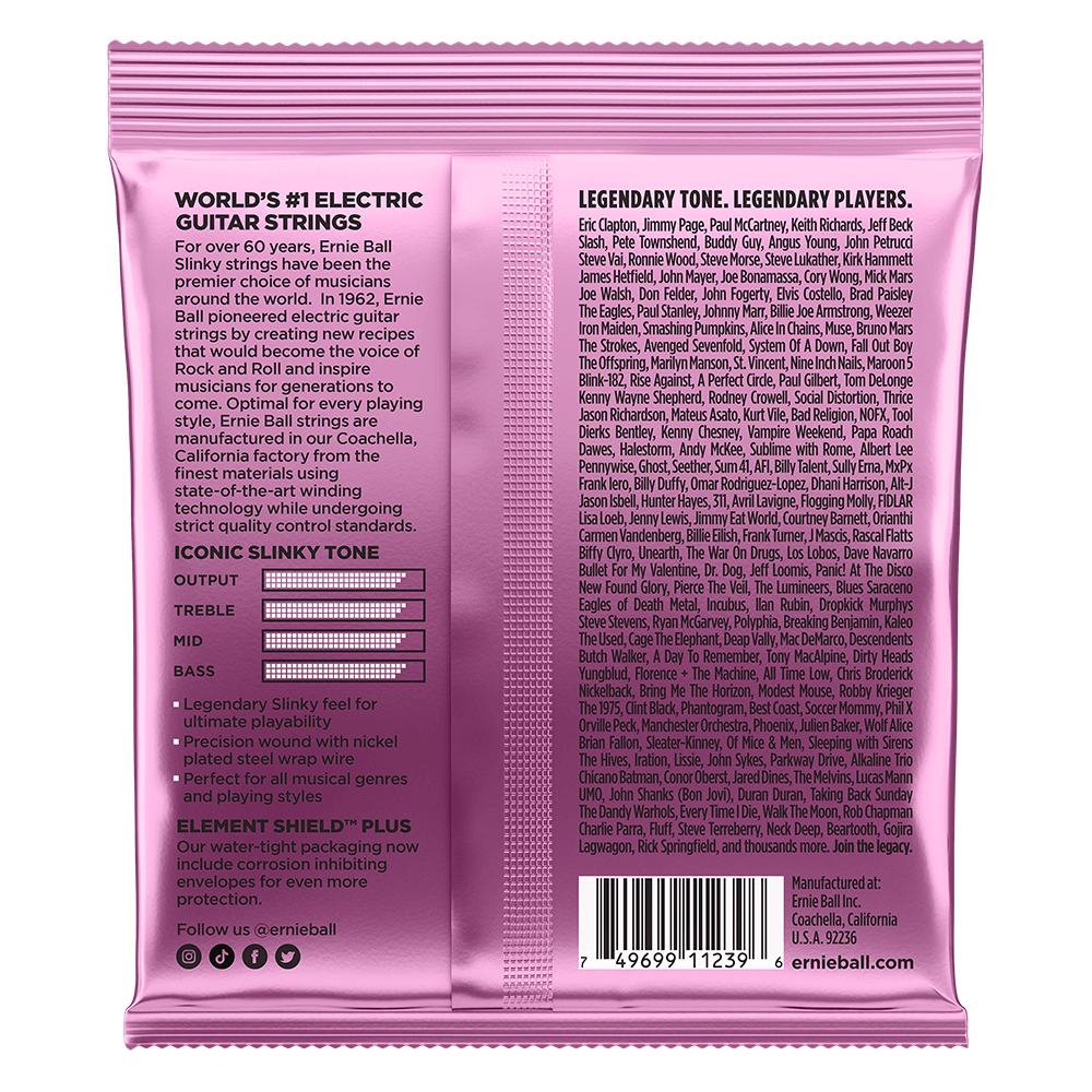 Ernie Ball Mega Slinky Nickel Wound Electric Guitar Strings 3-Pack 10.5-48 — view 2