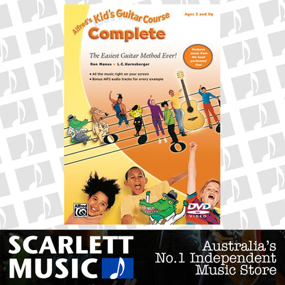 Alfred's Kids Guitar Course Complete DVD — view 2