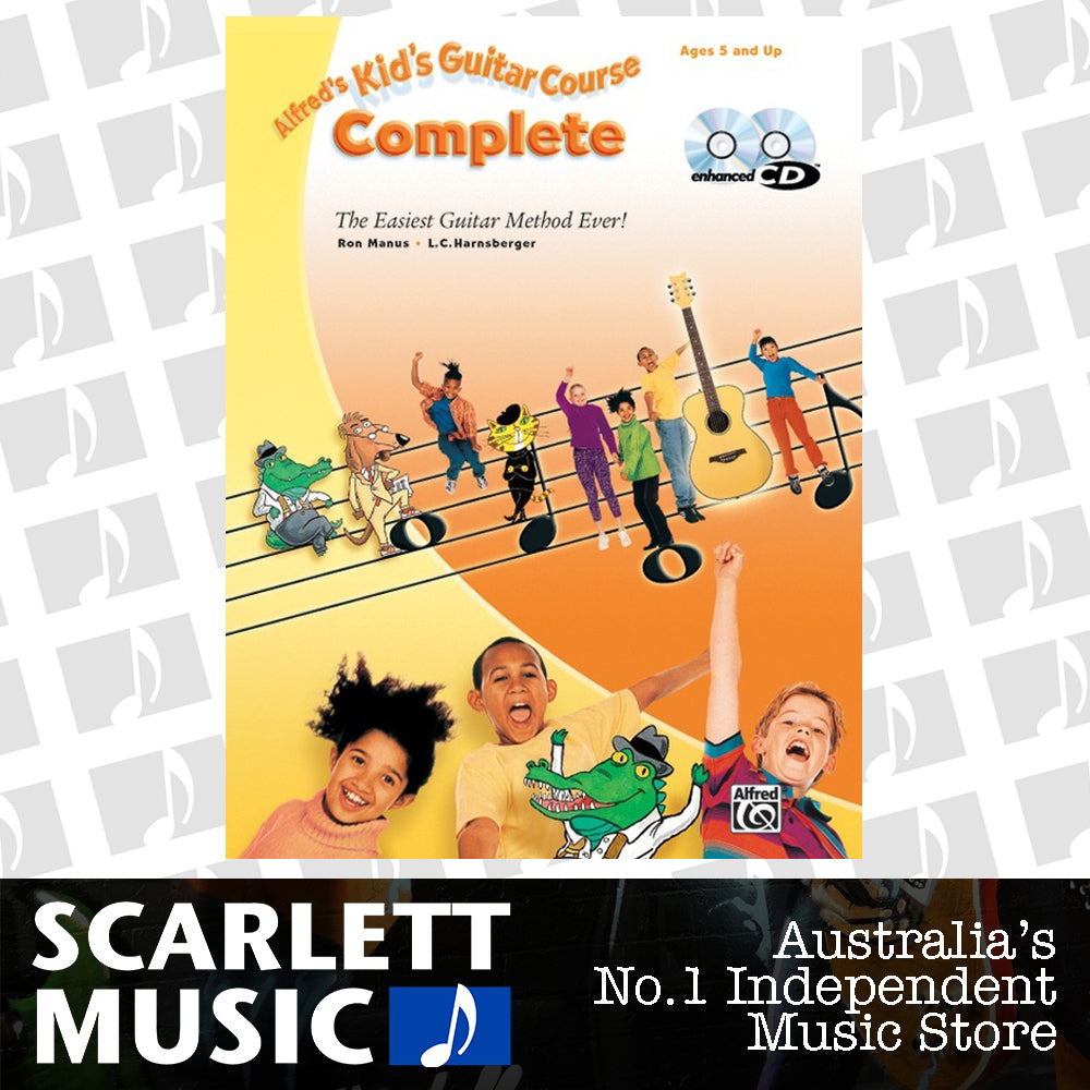 Alfreds Kids Guitar Course Complete Book/2CDs Book/ECD — view 2