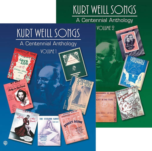 Kurt Weill Vol 1 and 2 PVG (Softcover Book)