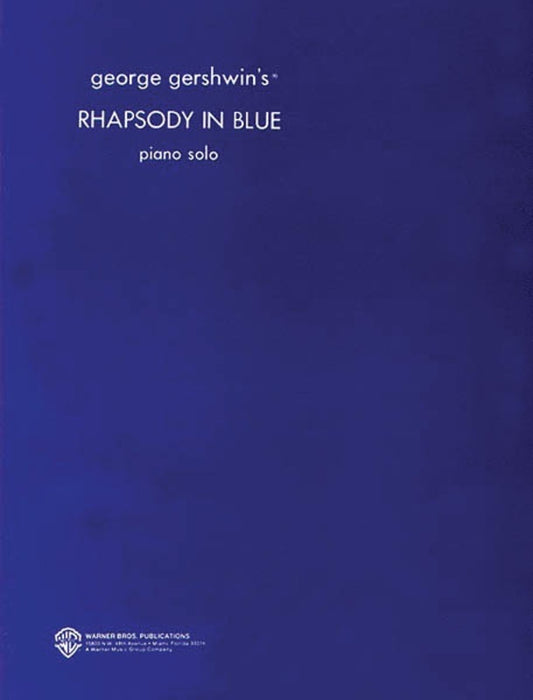 Rhapsody In Blue (Original) Piano Solo (Softcover Book)