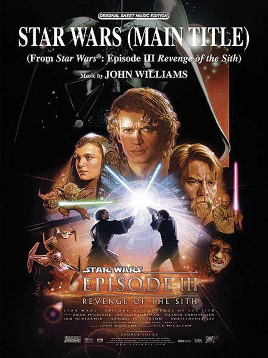Star Wars Revenge of the Sith Piano Solo Sheet Music by Alfred Music