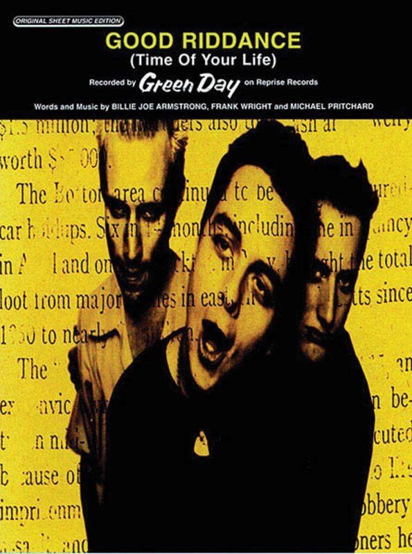 Good Riddance (Time of Your Life) Piano & Vocal Sheet Music