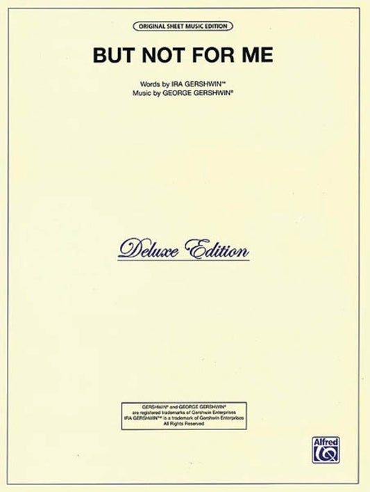 But Not For Me S/S PVG (Sheet Music)