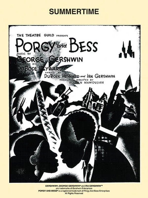 Summertime (from Porgy and Bess) Piano & Vocal Sheet Music