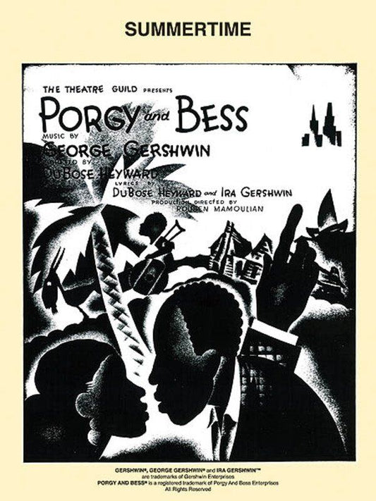Summertime (from Porgy and Bess) Piano & Vocal Sheet Music