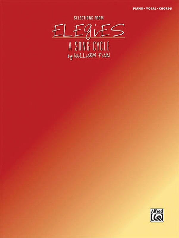 Elegies A Song Cycle Selections PVG (Softcover Book)