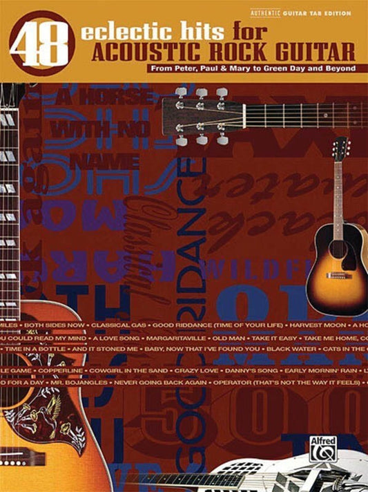 Eclectic Hits For Acoustic Rock Guitar 48