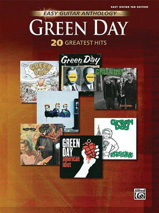 Green Day Easy Guitar Anthology Tab RV