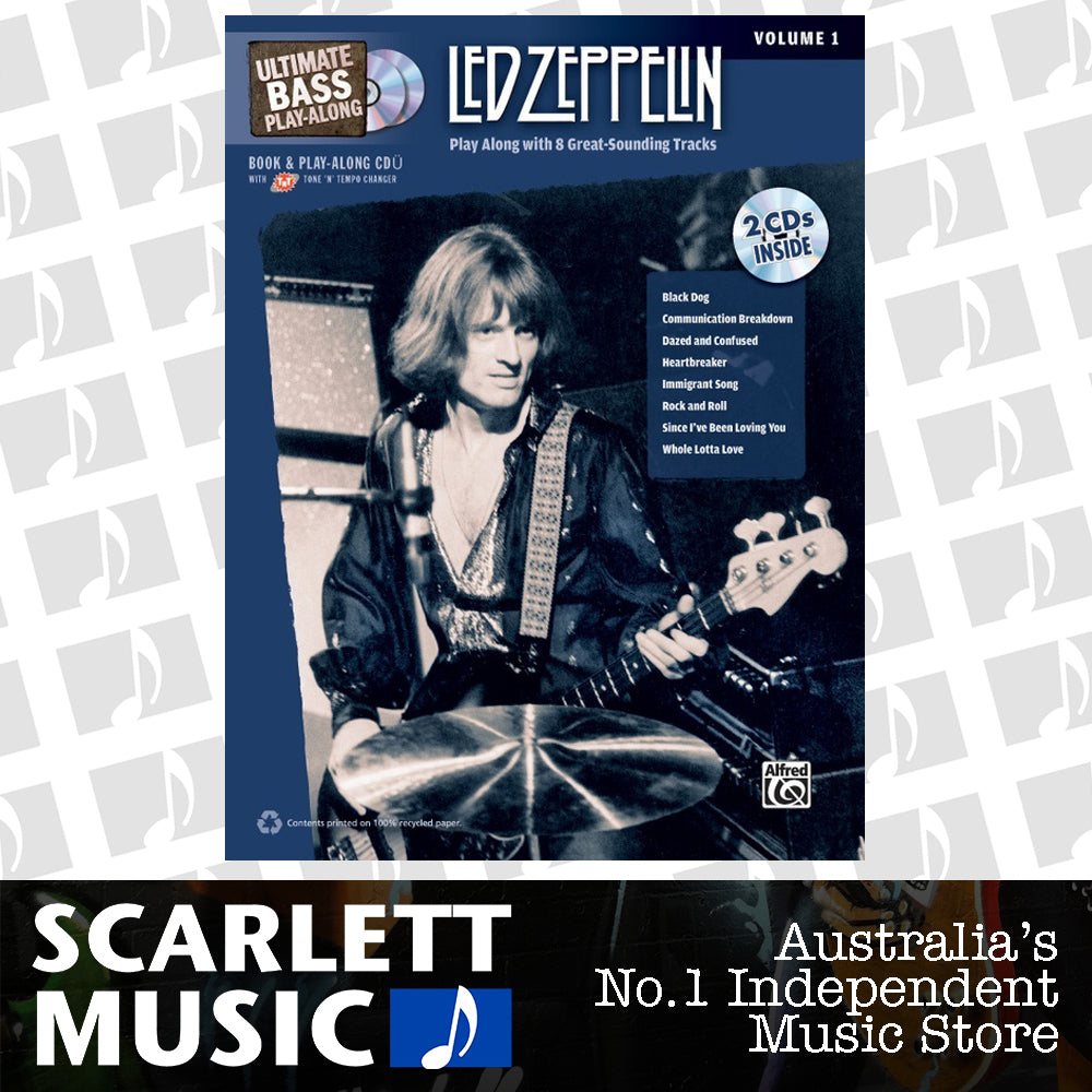 Ultimate Bass Playalong Led Zeppelin Vol 1 Book/CD — view 2