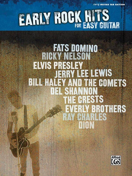 Early Rock Hits For Easy Guitar TAB (Softcover Book)