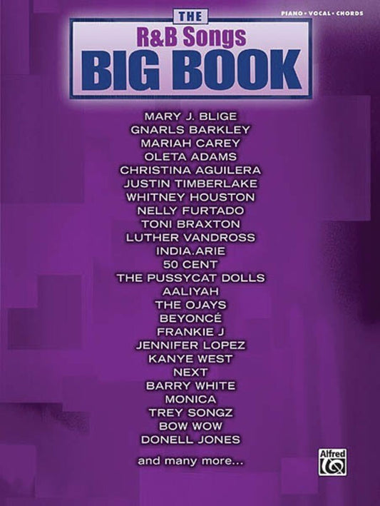 R&B Songs Big Book PVG (Softcover Book)