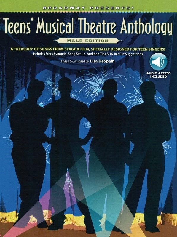 Teens Musical Theatre Anth Male Book/Online Audio (Softcover Book/Online Audio)
