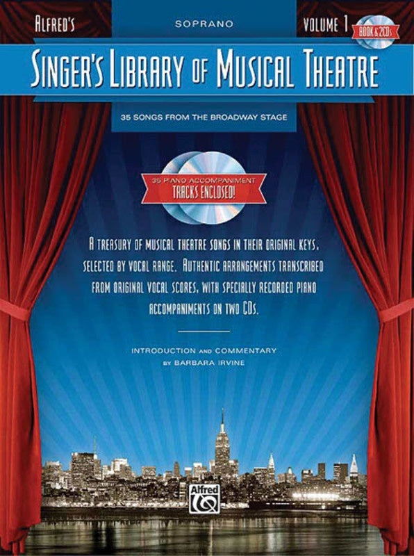 Singers Library Of Musical Theatre V1 Sop Book/2CD (Softcover Book/CD)