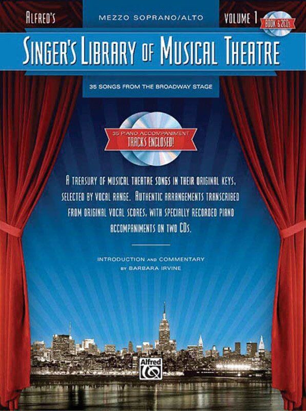 Singer's Library of Musical Theatre Volume 1 Mezzo with 2 CDs