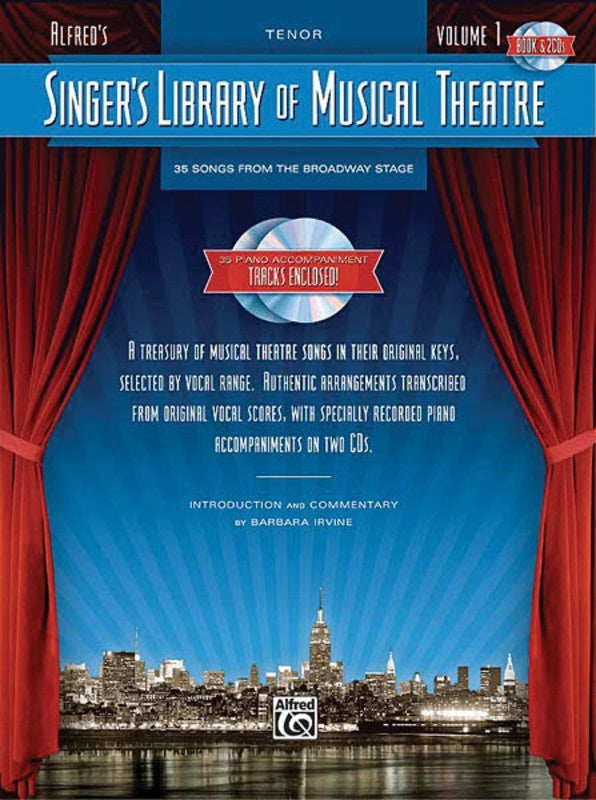 Singers Library Of Musical Theatre V1 Ten Book/2CD (Softcover Book/CD)