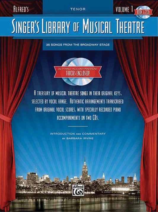 Singers Library Of Musical Theatre V1 Ten Book/2CD (Softcover Book/CD)