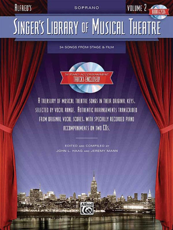 Singers Library Of Musical Theatre V2 Sop Book/2CD (Softcover Book/CD)