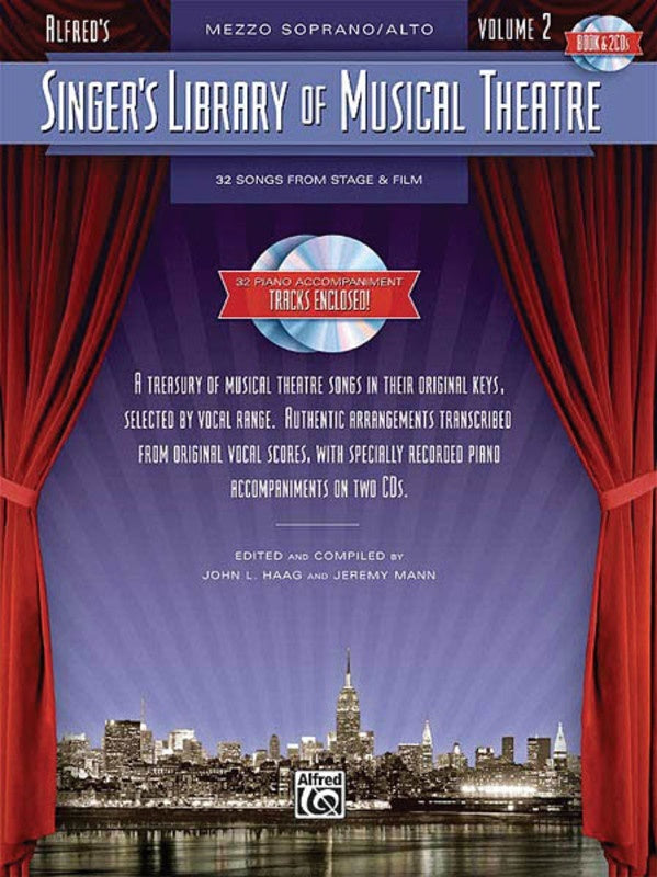 Singers Library Of Musical Theatre V2 Mezzo Book/2 (Softcover Book/CD)